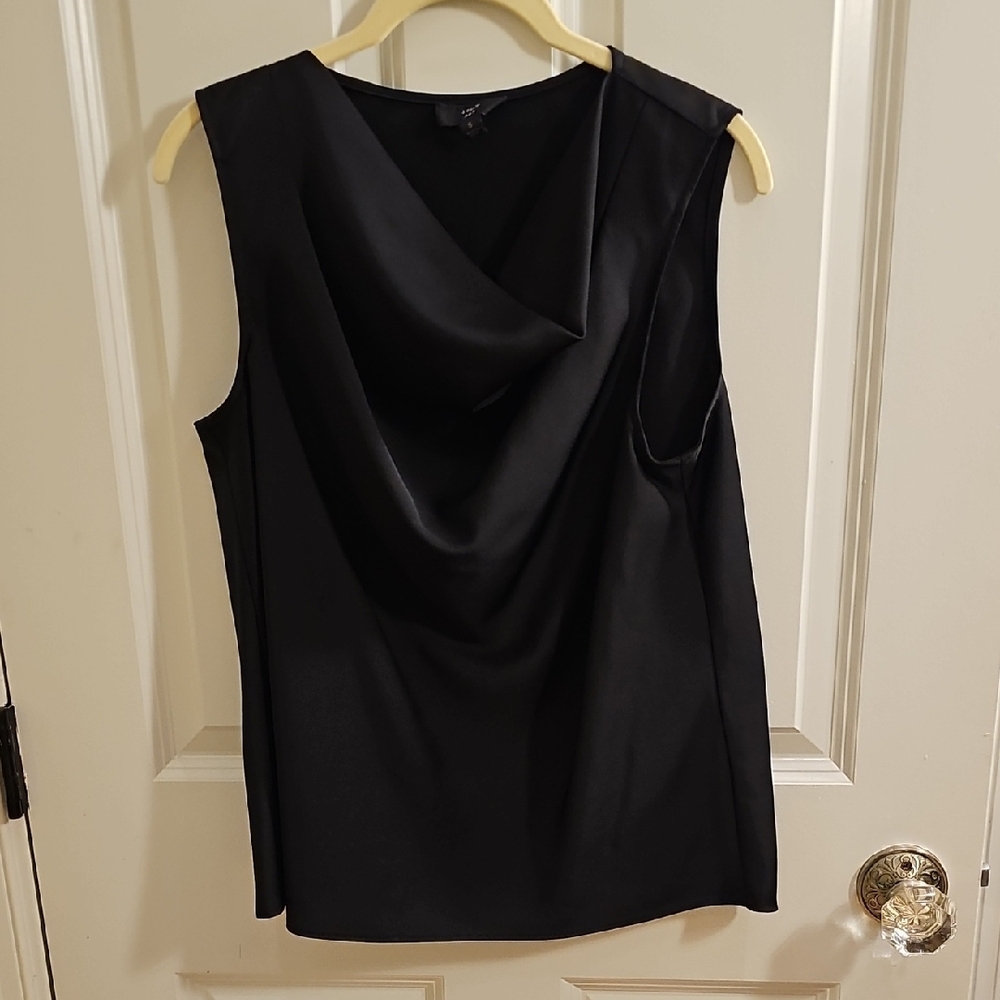 Elegant Black Sleeveless Top
